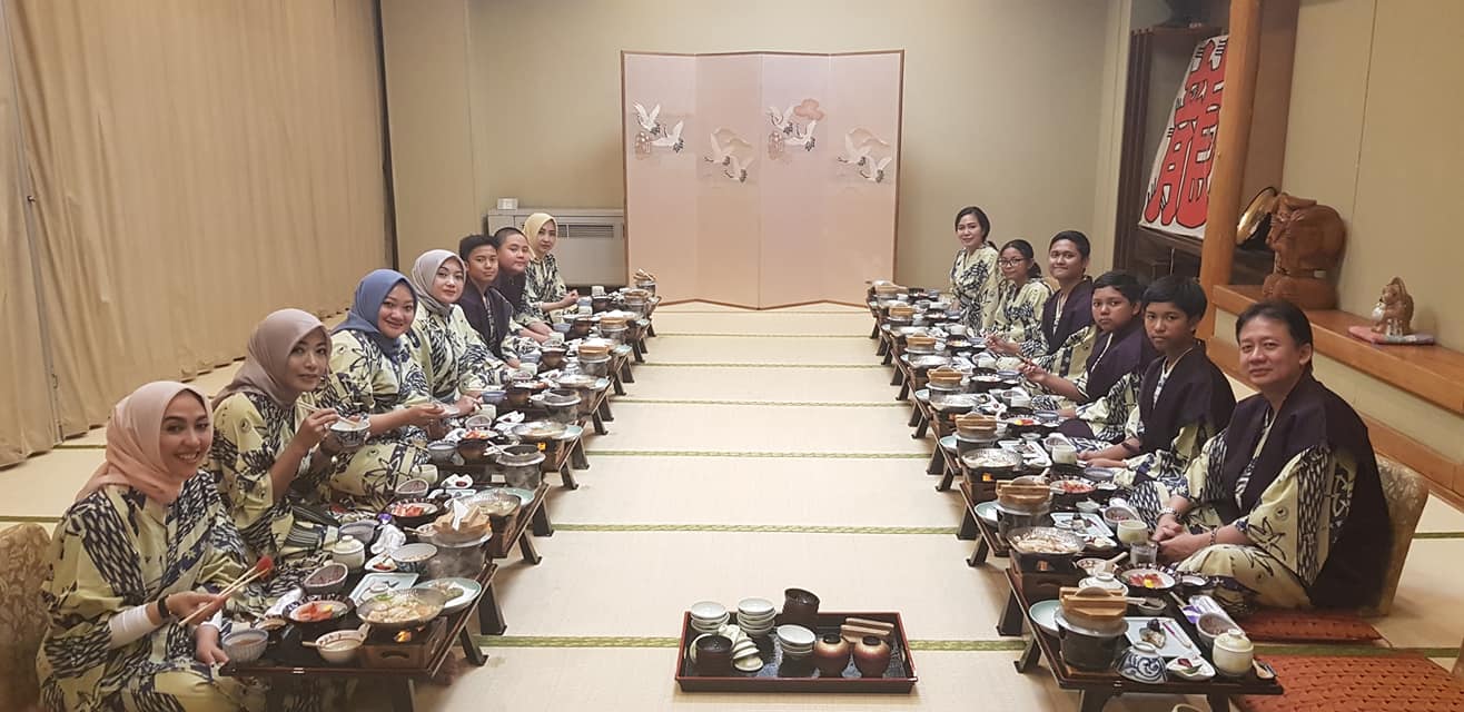 adinda azzahra wisata jepang