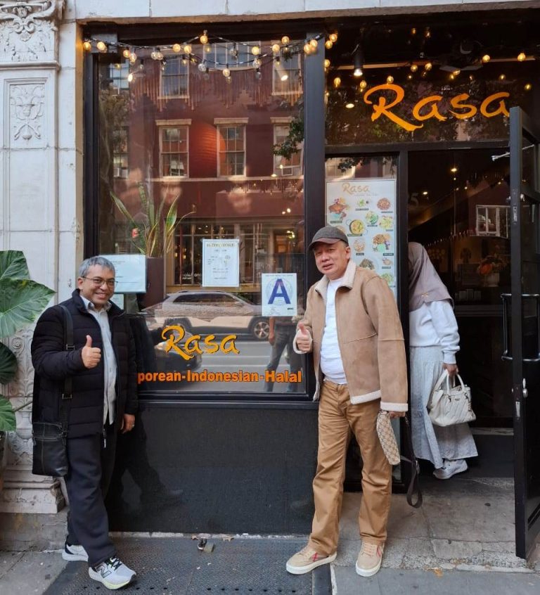 Restoran Rimbun Rasa Menikmati Menu Halal di Restoran RASA New York City - Priyadi Abadi