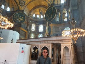 priyadi abadi di masjid ayasofya