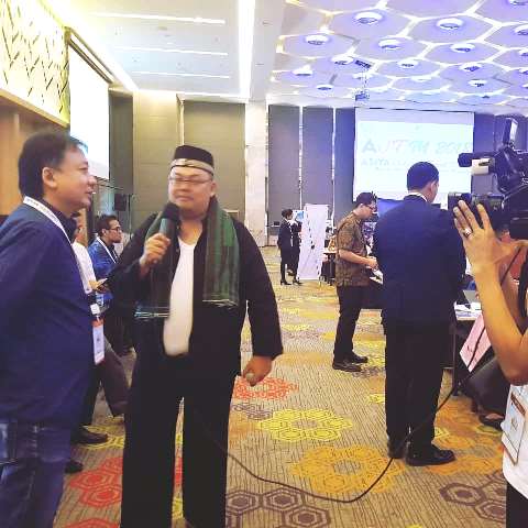 Wawancara Televisi di Acara AJTM 2018